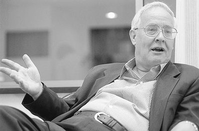 Black and white picture of Benedict Anderson.
