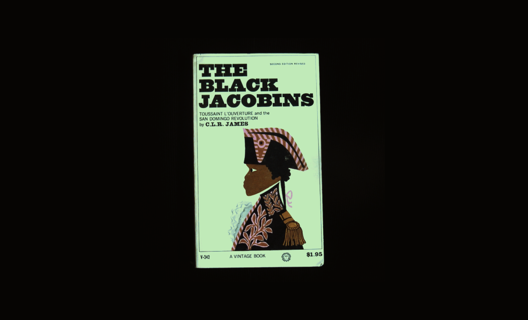 Book cover of the Black Jacobins by C.L.R. James.