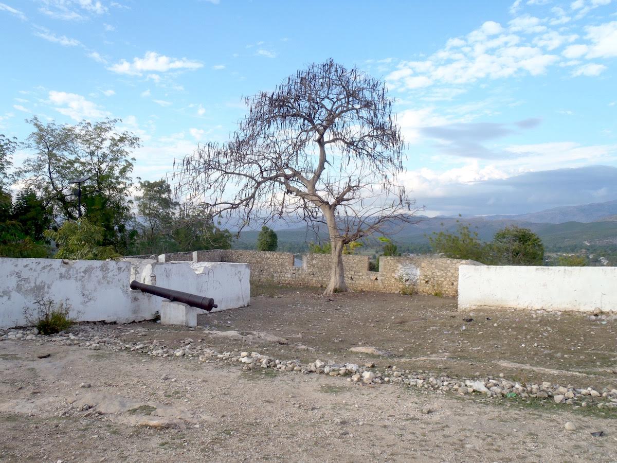 Crête-à-Piérrot fort, overlooking the Artibonite Valley, site of the revolutionary war's most desperate siege.