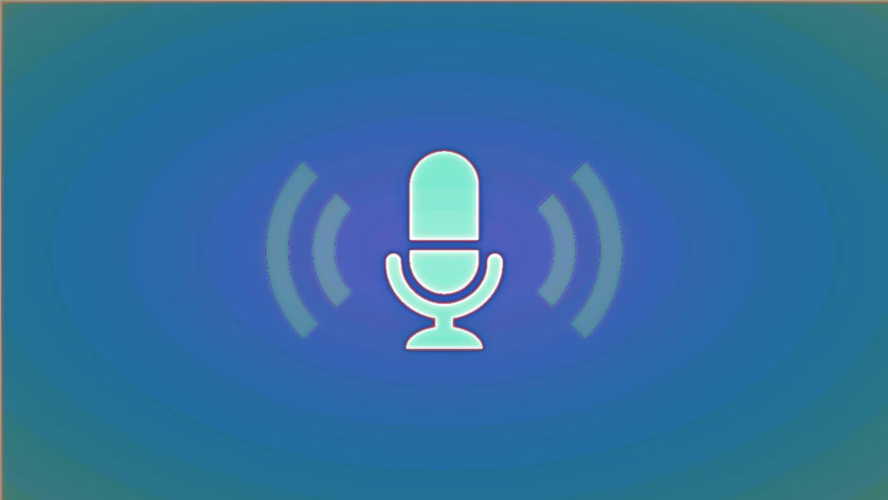 Illustration of a recording microphone.