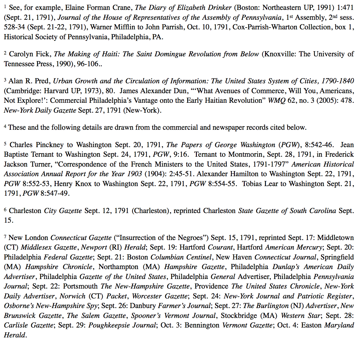 Endnotes to the article