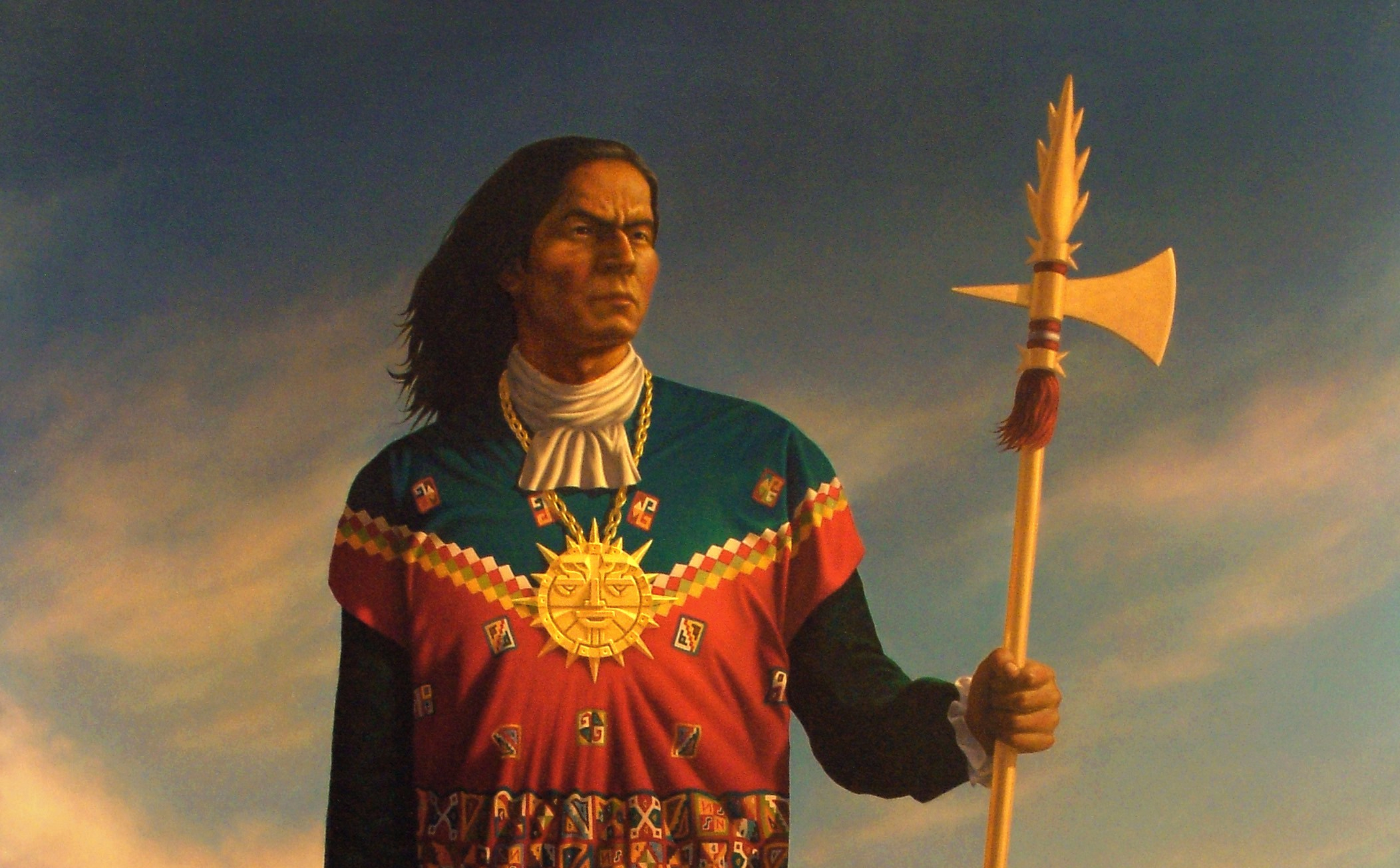 Painting of Tupac Amaru II.