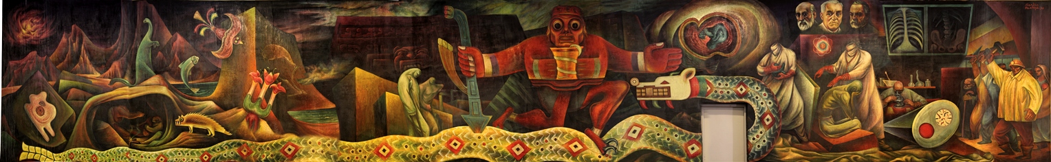 Painting called "La medicina"