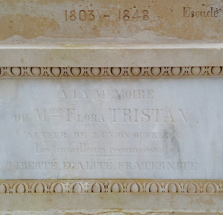 Tomb of Flora Tristan. 