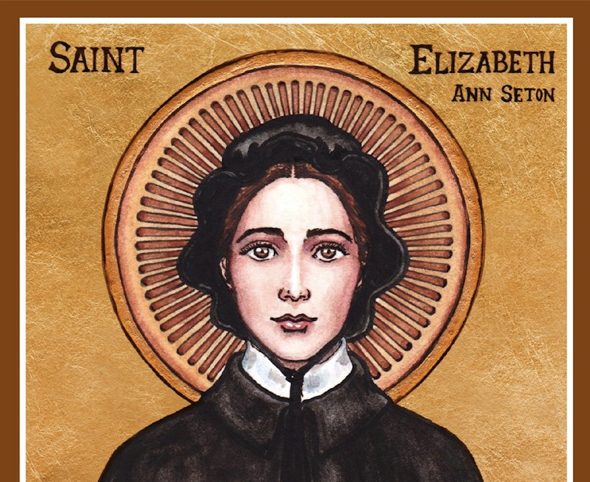 Book cover of Elizabeth Seton by Catherine O'Donnell. 