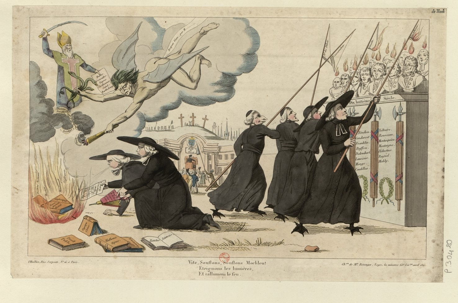 Catholic priests fighting off Republican heritage.