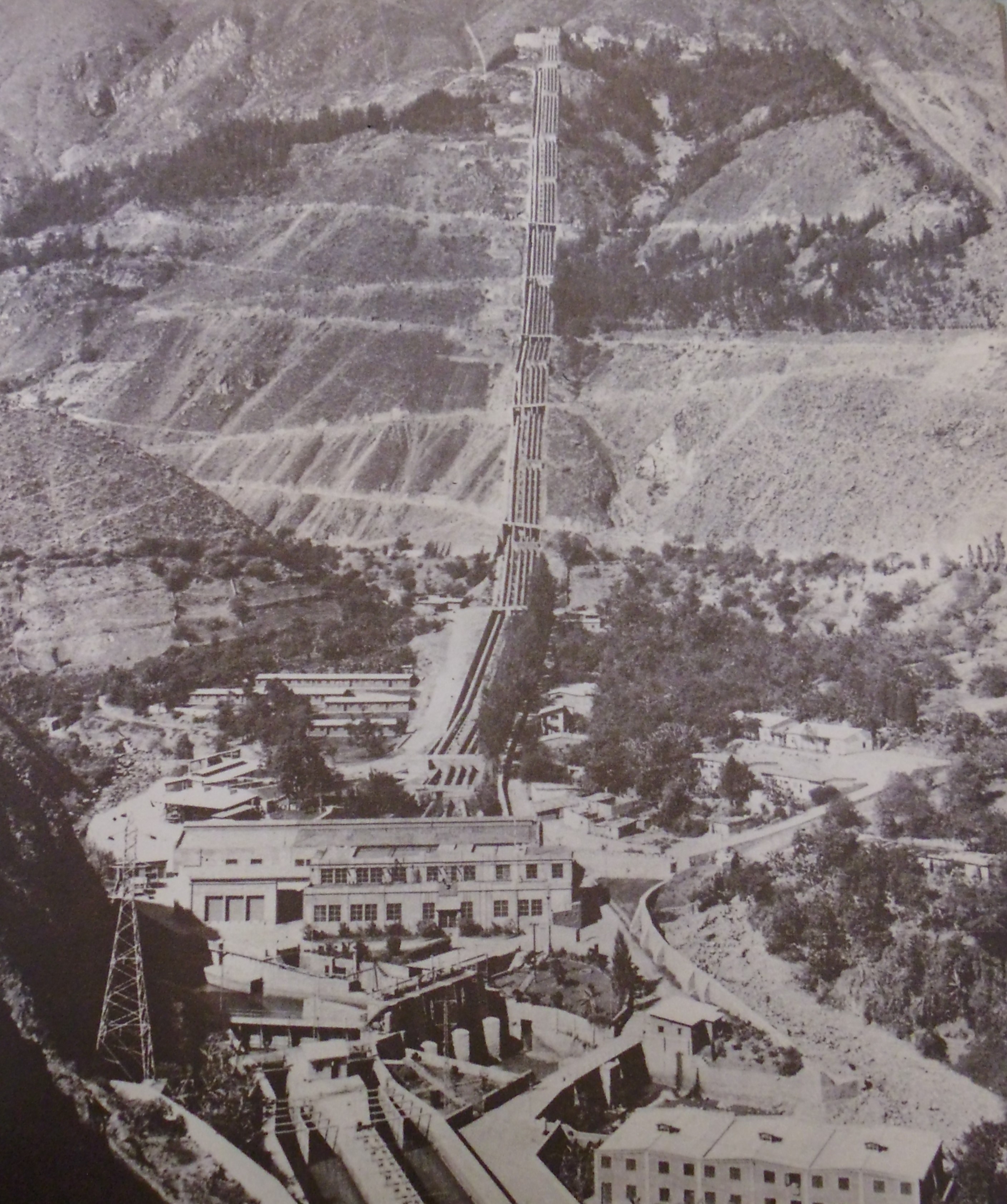 Callahuanca Hydroelectric Plant.