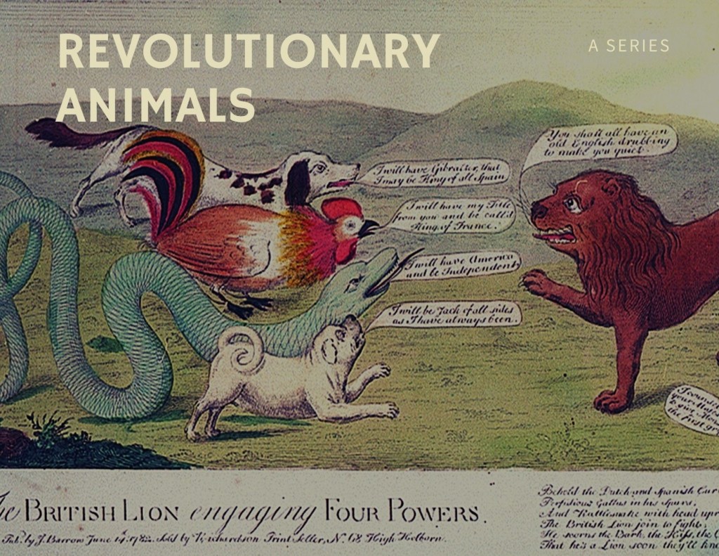Poster for upcoming series "Revolutionary Animals."