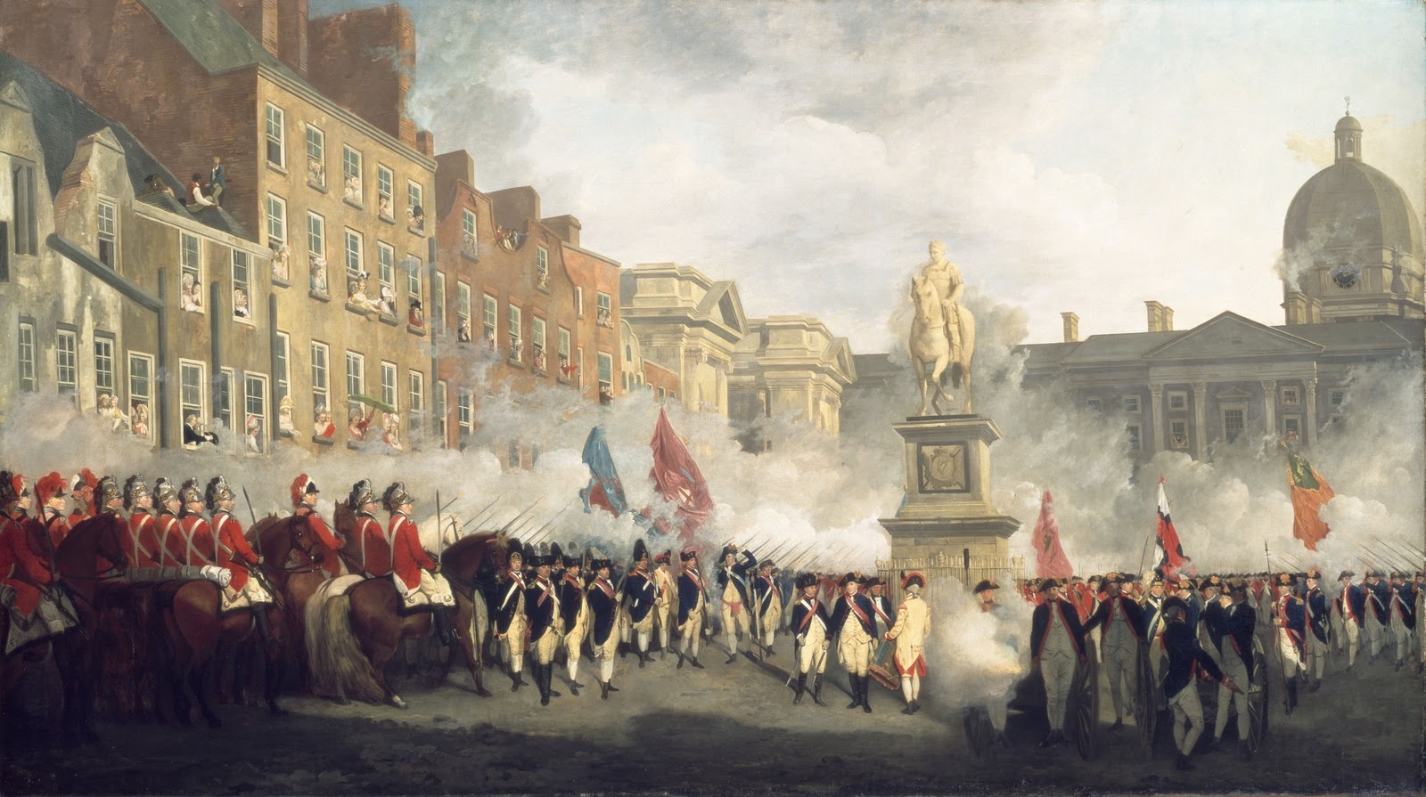The Dublin Volunteers on College Green, 4th November 1779