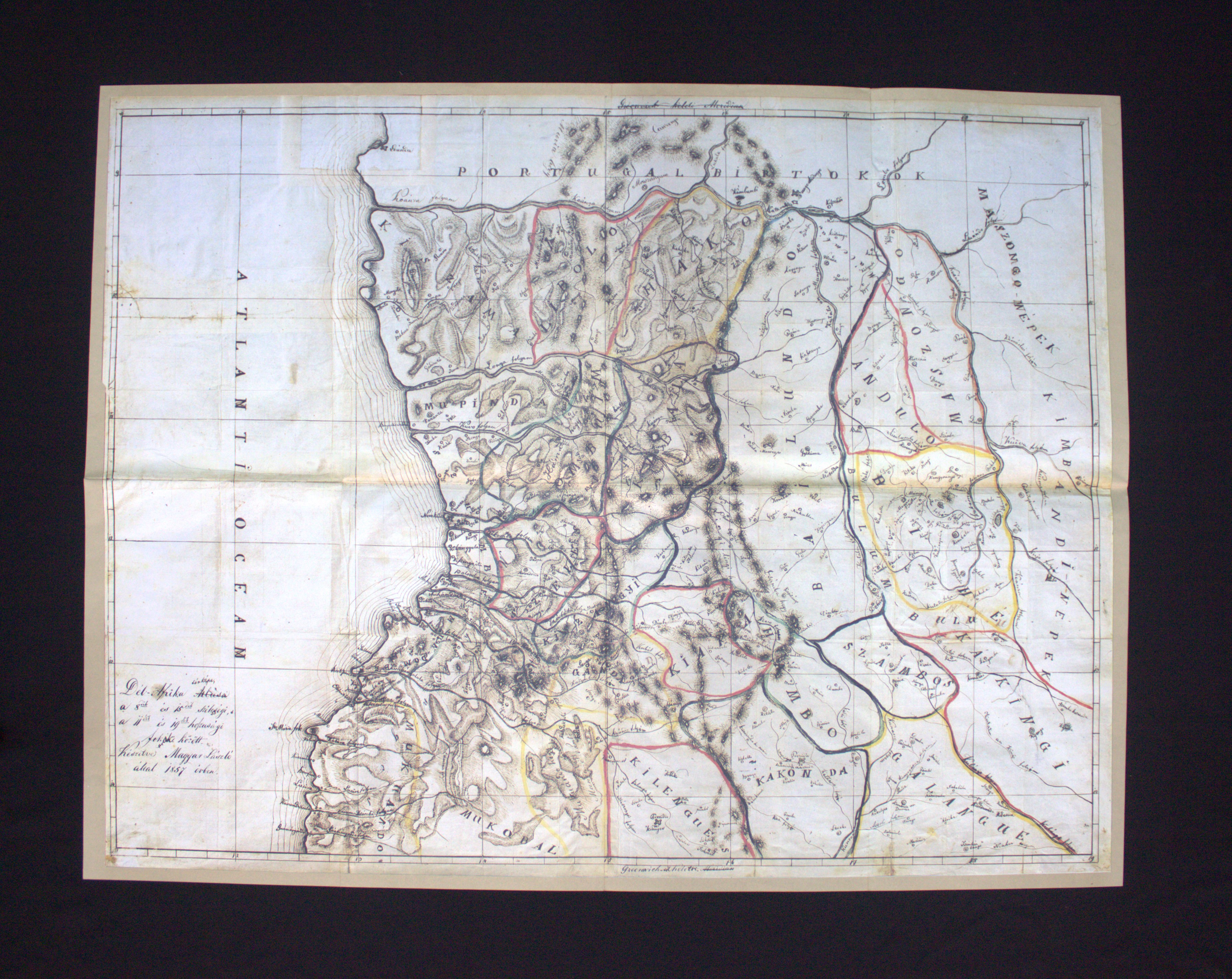 map of the west coast of Africa