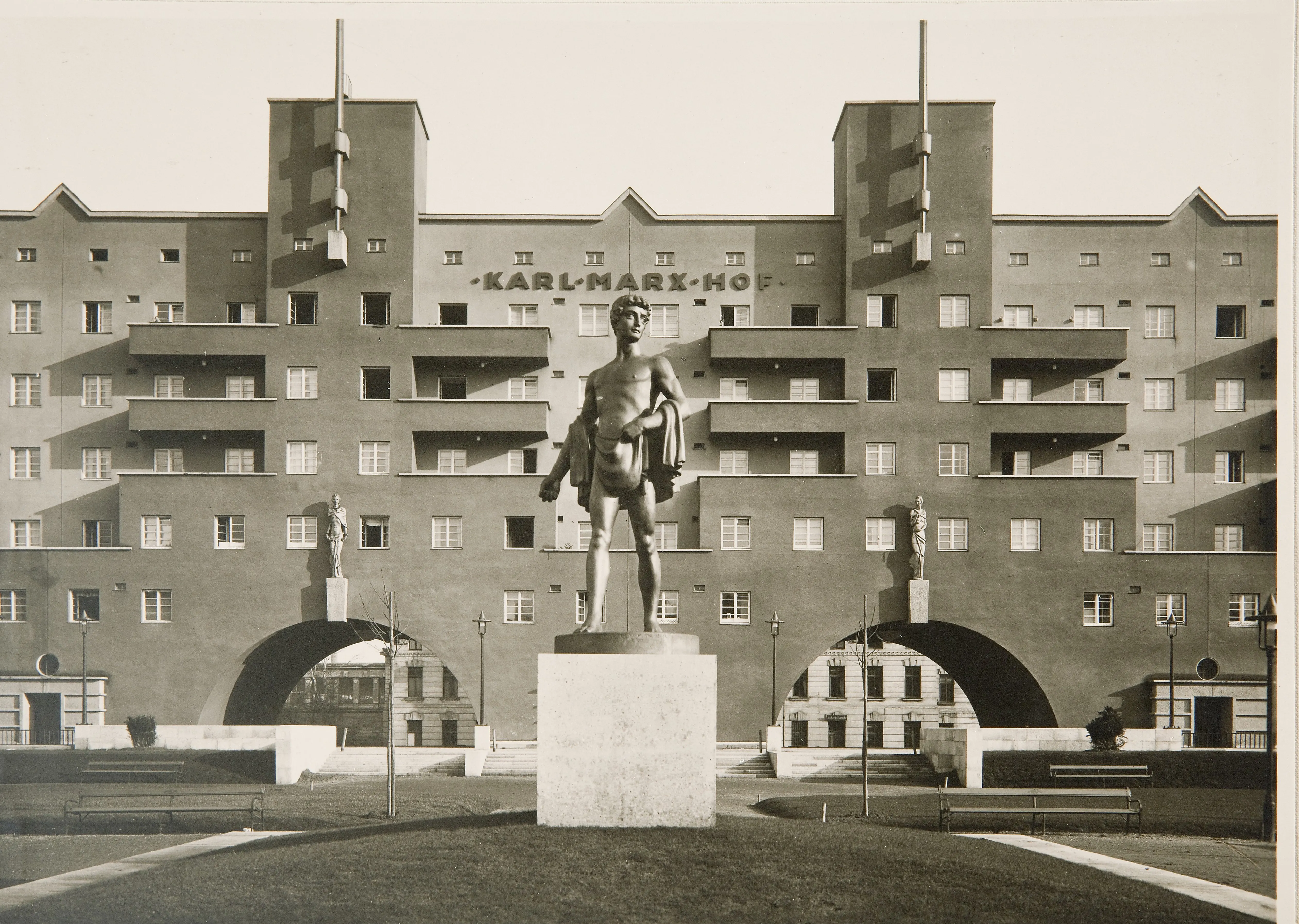 Exterior of the Karl Marx Hot in Vienna